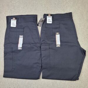Lot of 2 Dickies Womens‎ EMT Pant Tactical 24W UU 42-44 Black Cargo Utility NEW